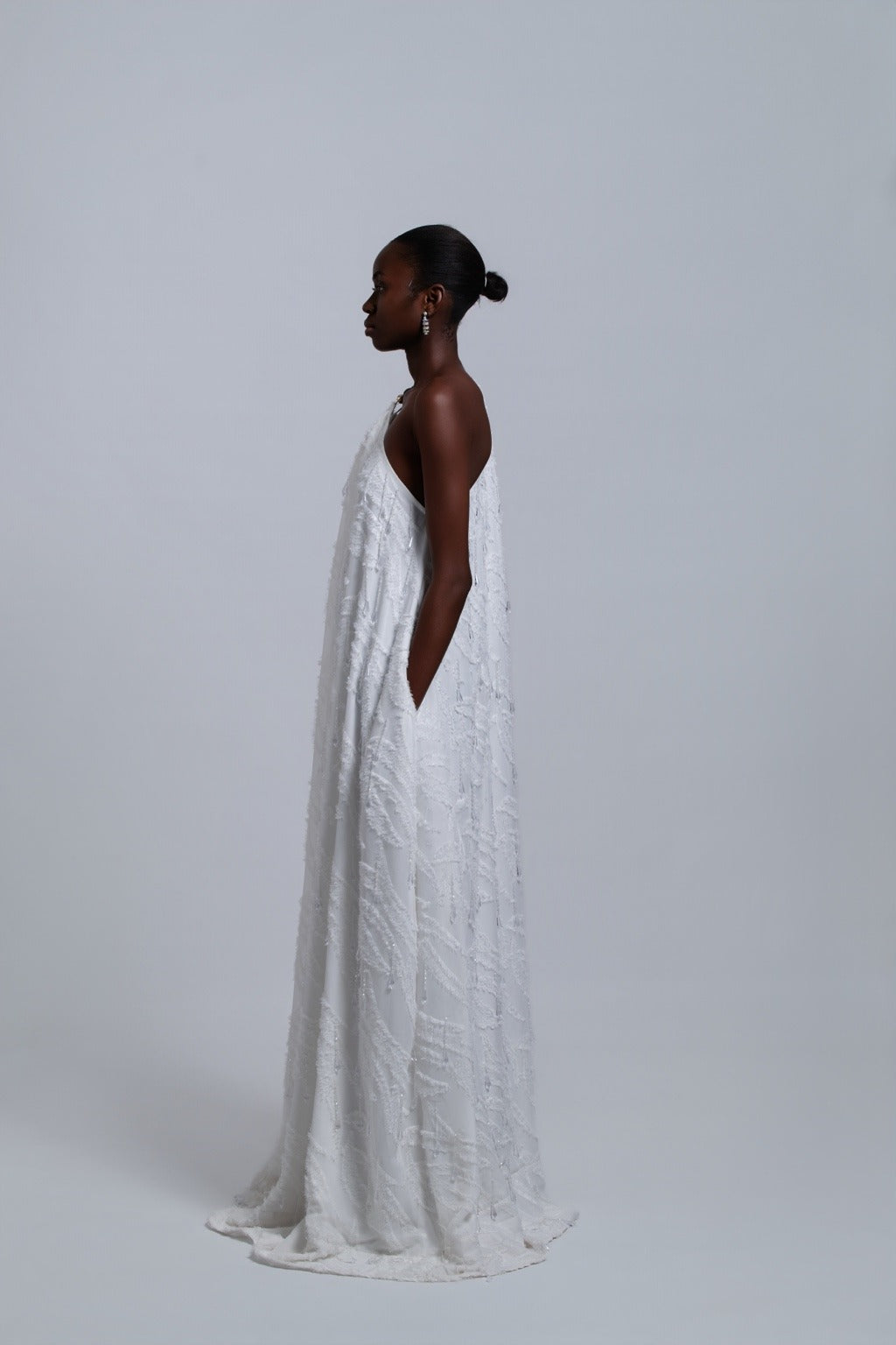 MAJA ONE-SHOULDER DRESS