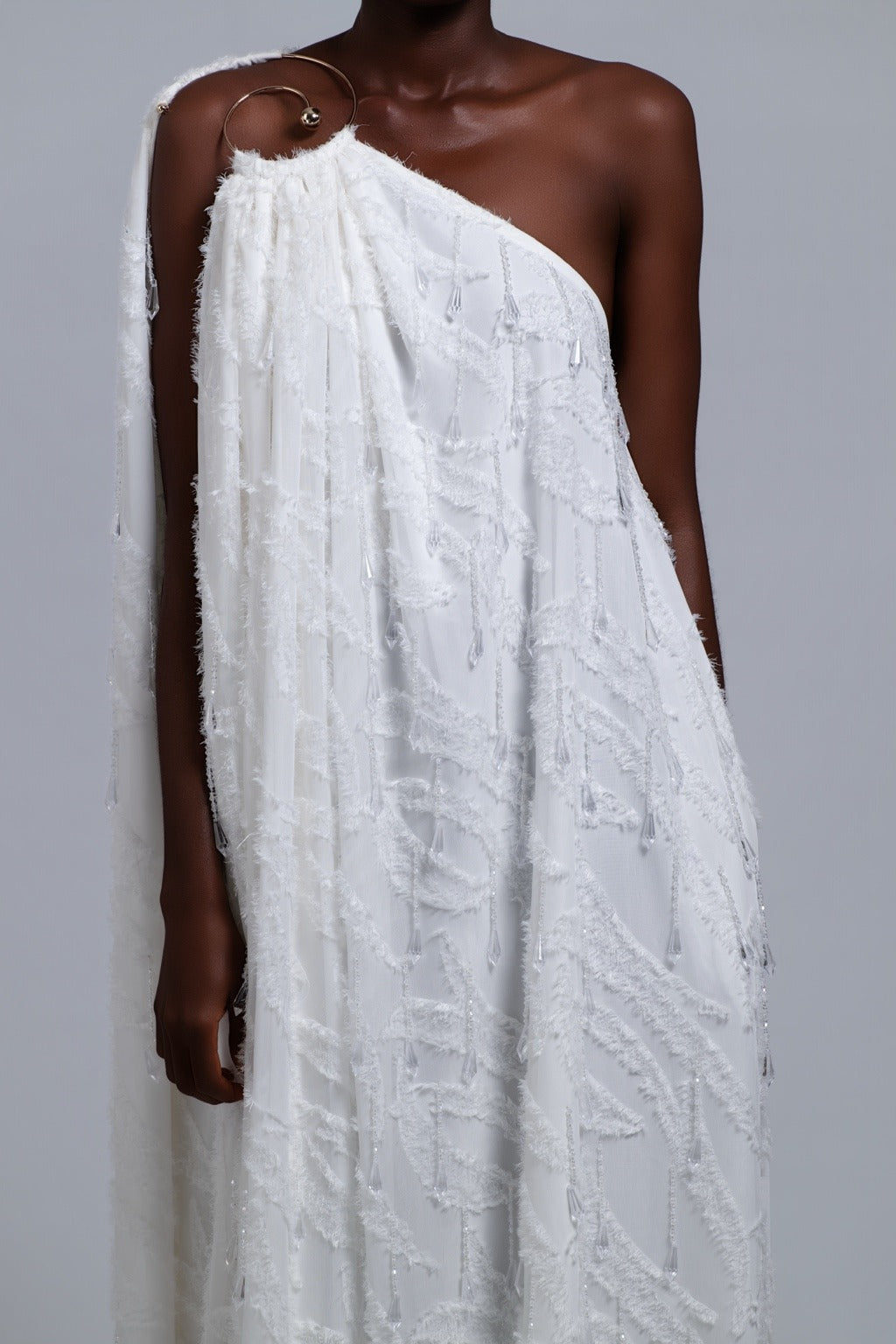 MAJA ONE-SHOULDER DRESS